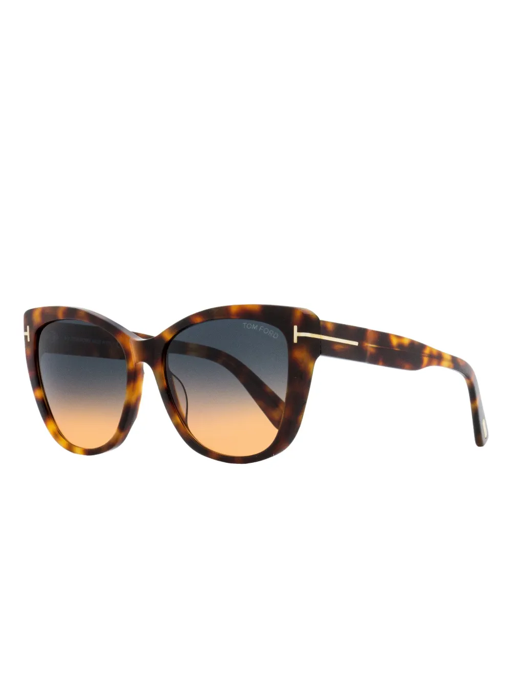 TOM FORD Eyewear butterfly cat-eye sunglasses Bruin