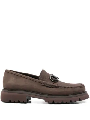 Ferragamo ヴァラリボン ローファー | ブラック | FARFETCH JP
