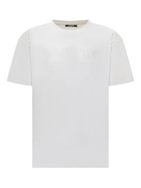 Balmain Kids logo-embossed t-shirt