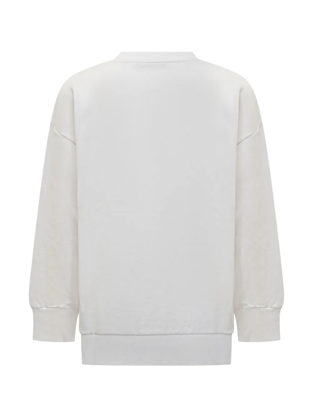  Balmain Kids Embellished Logo Sweatshirt - White 