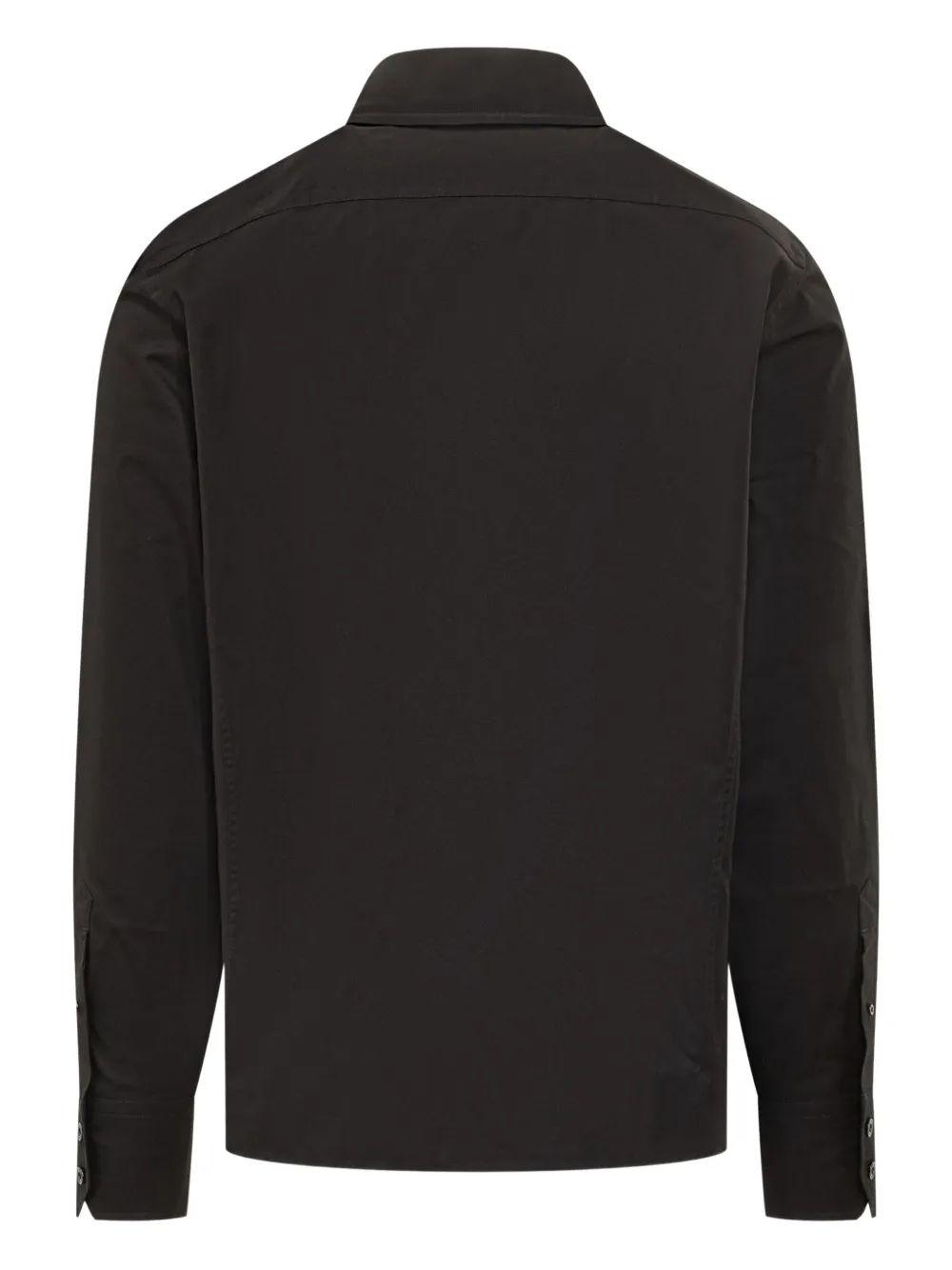 TOM FORD military-pocket shirt Zwart