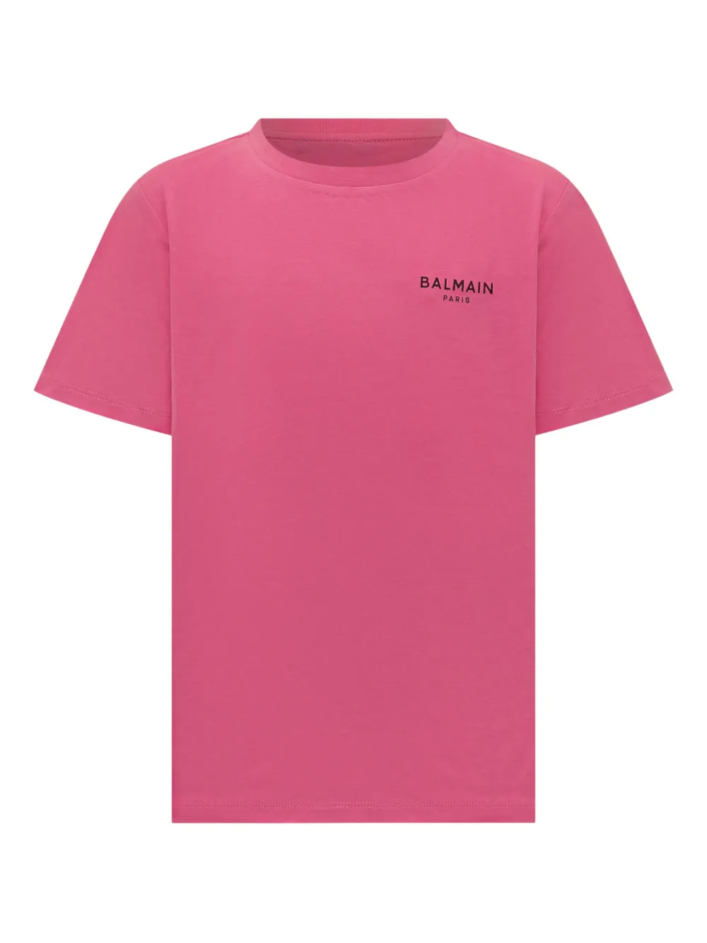 Balmain Kids T-shirt met logo Roze