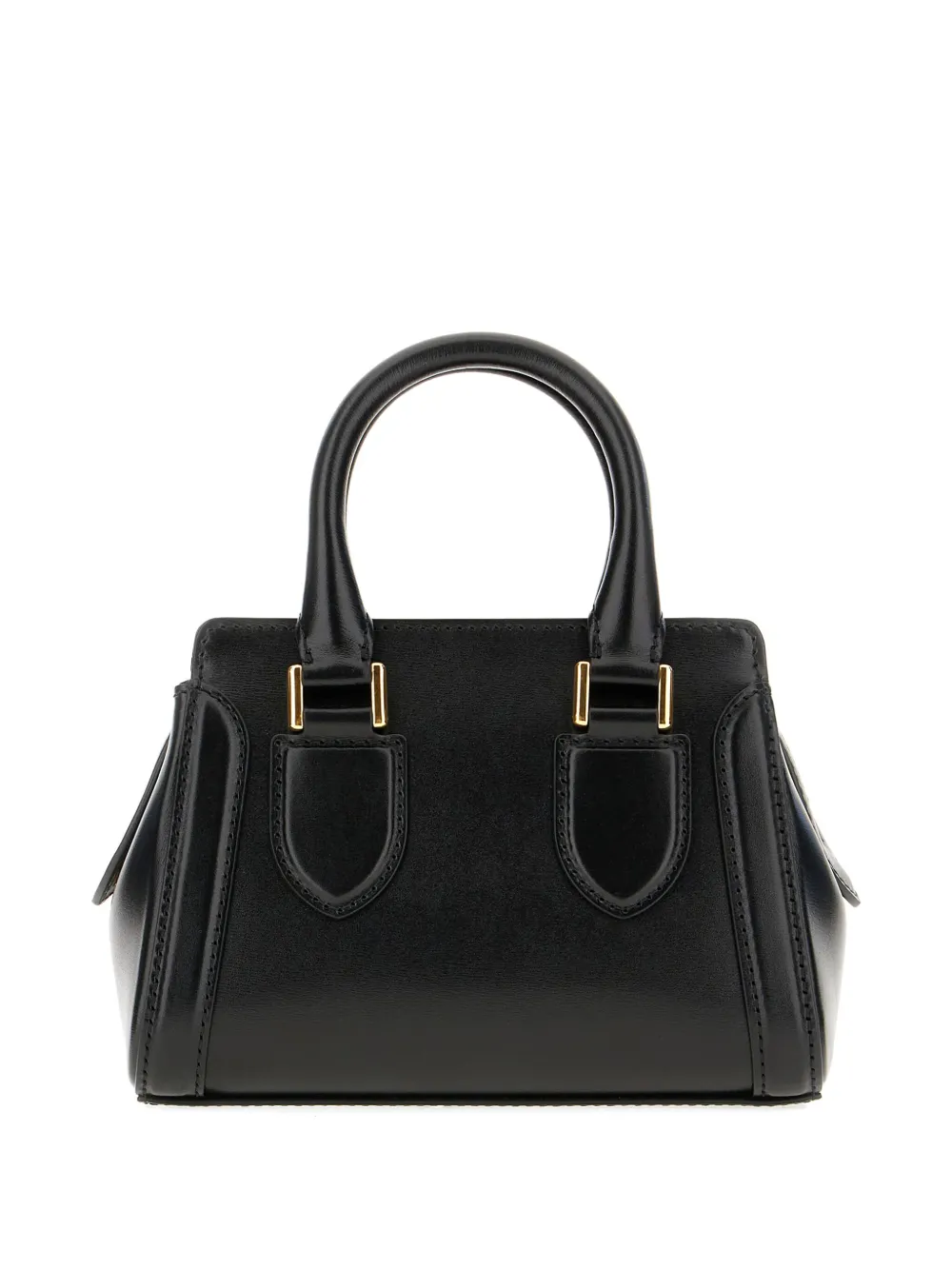 Alexander Mcqueen Birdee Mini Handbag Gold-tone Hardware