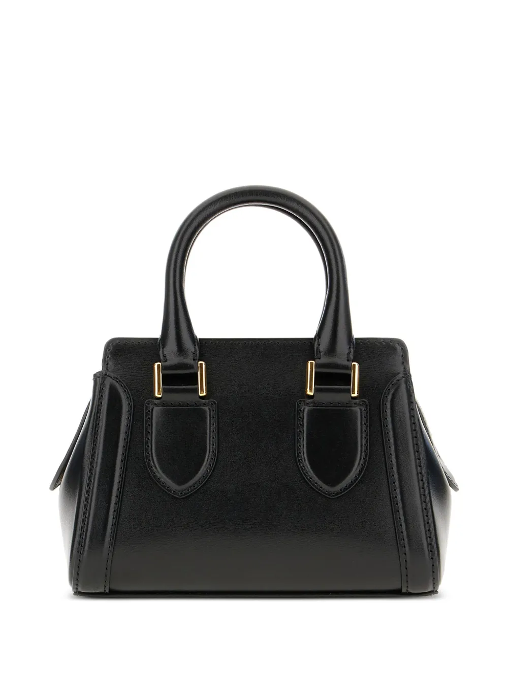 Alexander McQueen Birdee mini-shopper Zwart