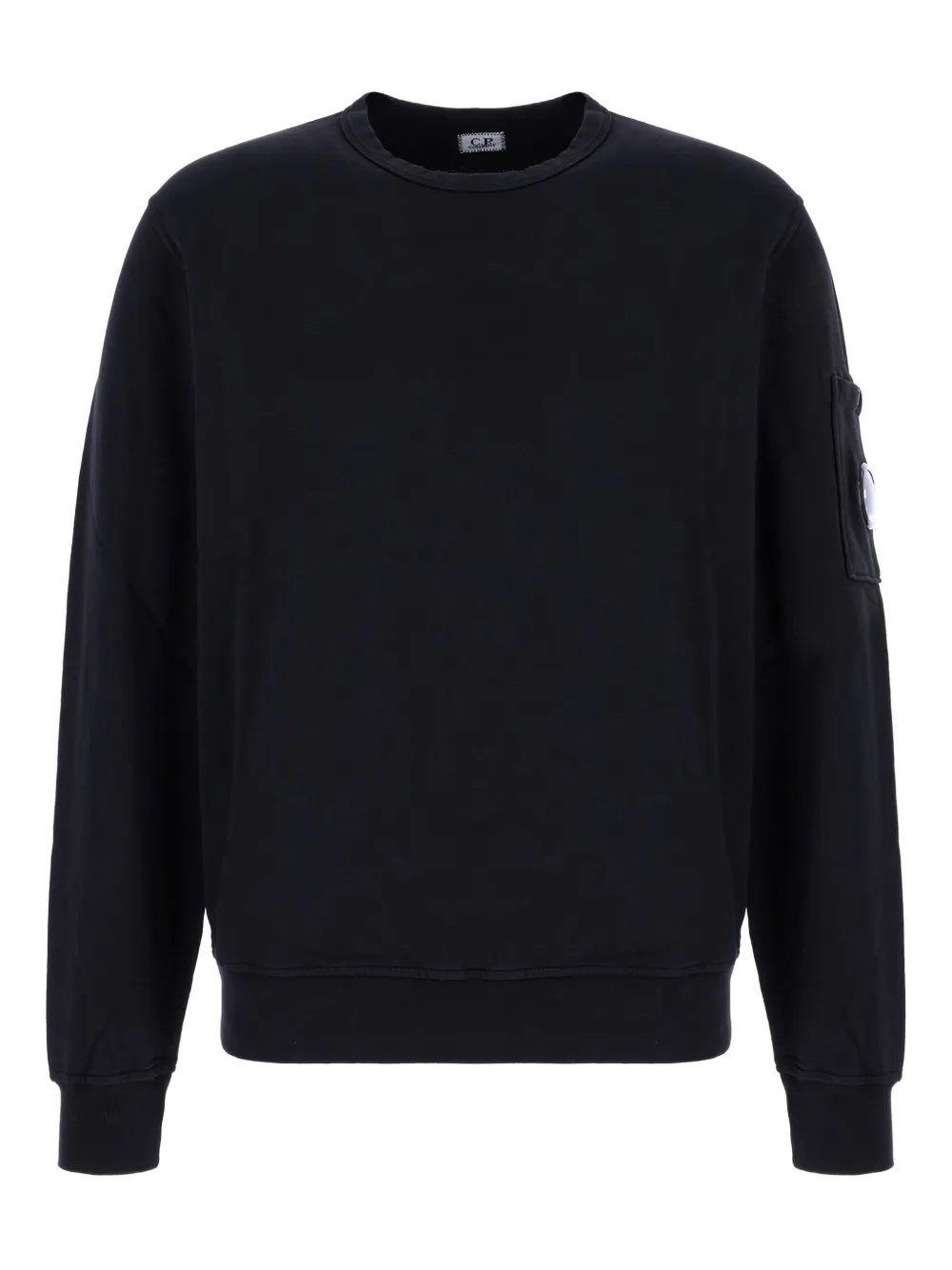 C.P. Company Diagonal Raised fleece sweatshirt Zwart