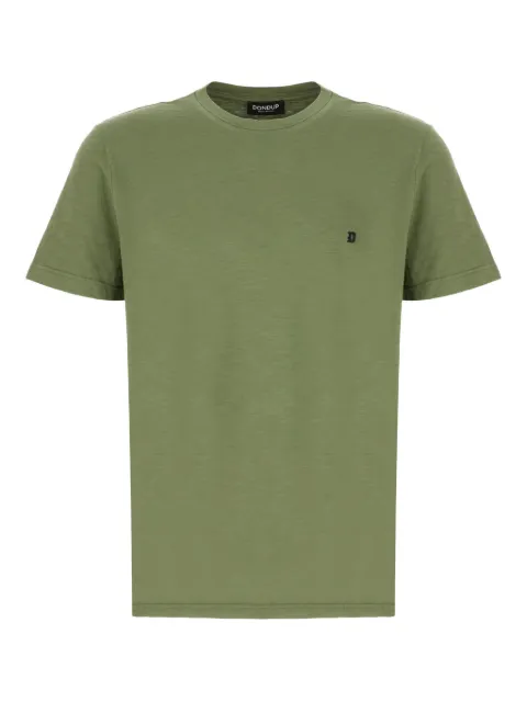 DONDUP logo-embroidered crew-neck T-shirt