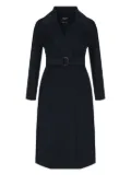 Weekend Max Mara Manu belted coat - Black