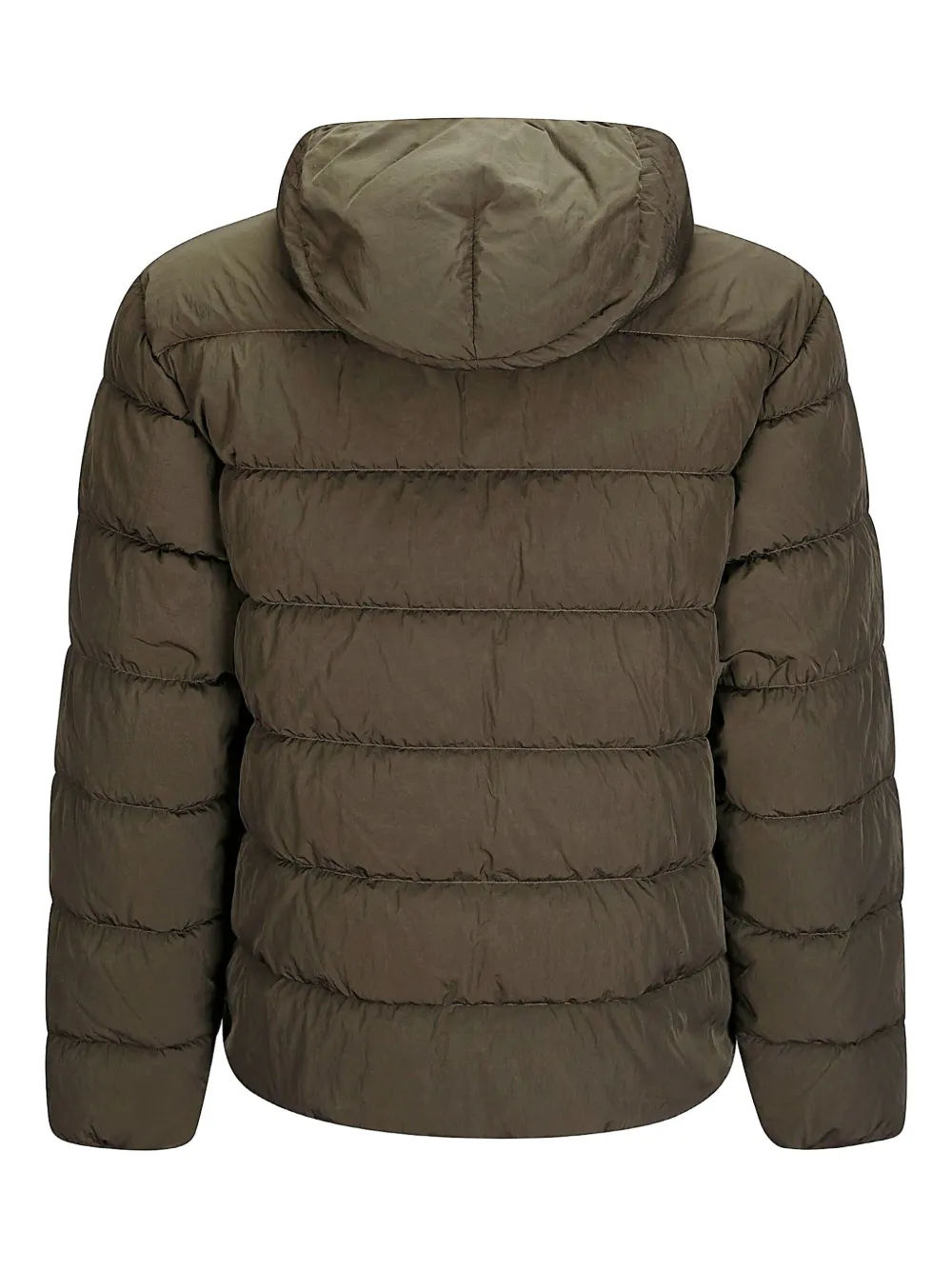 C.P. Company Gevoerd jack met capuchon Groen