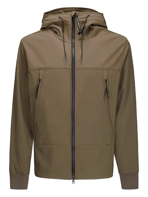 Company goggle-detail Hooded Jacket Brown FARFETCH IN