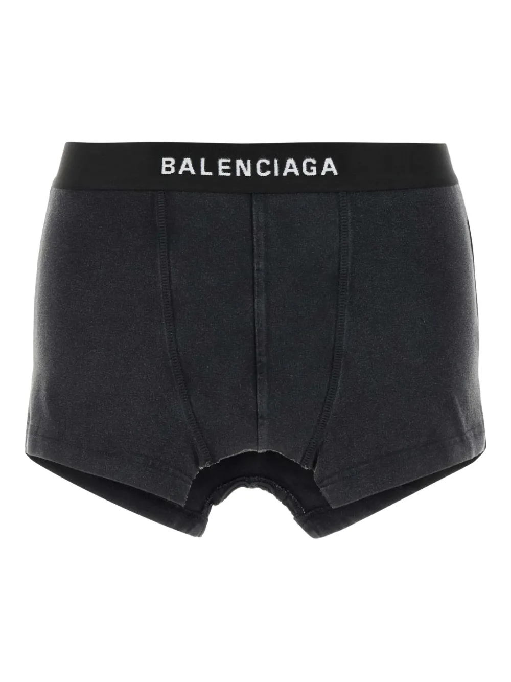Balenciaga Cut Off Brief Mini Skirt