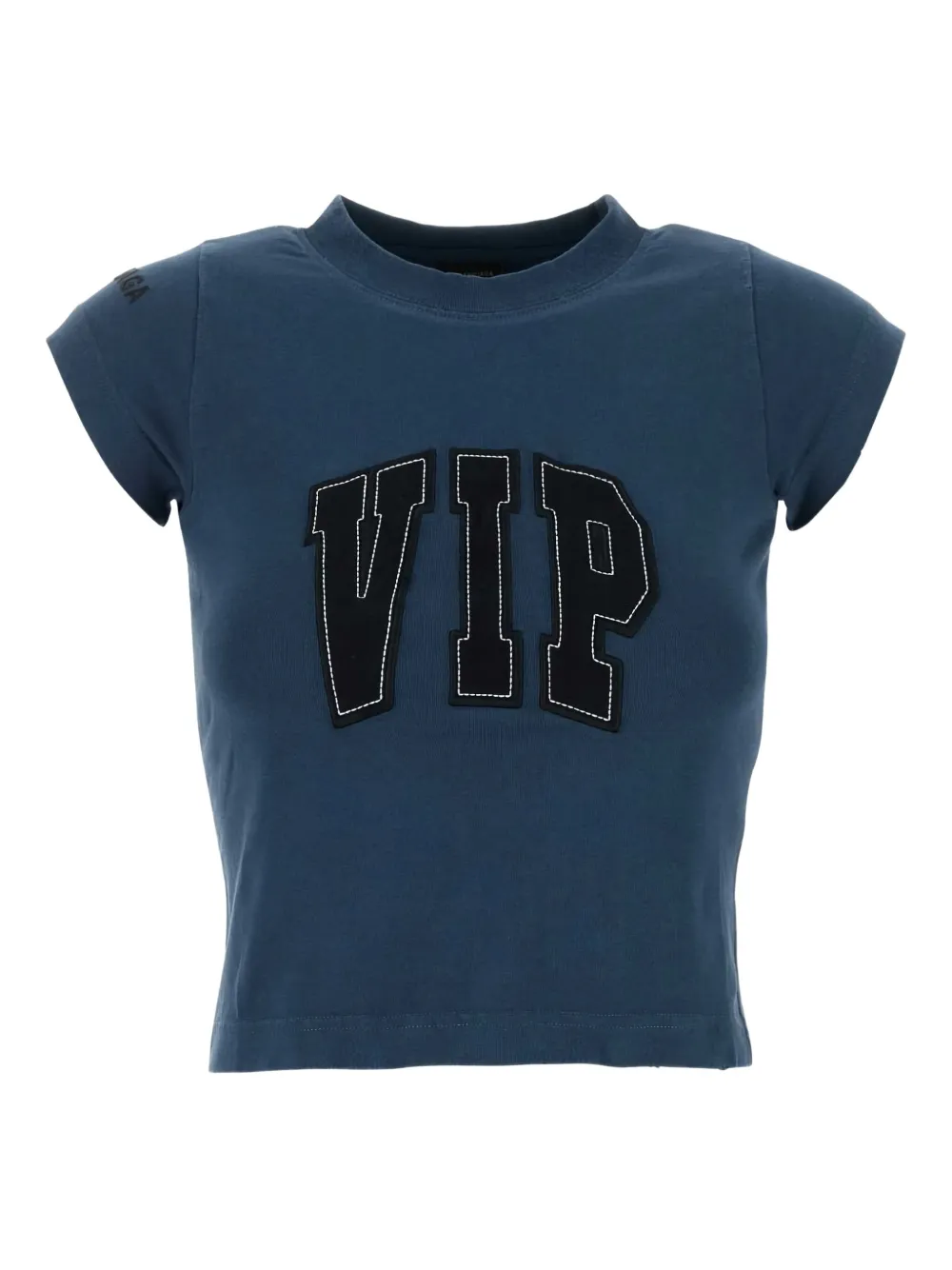 Balenciaga T-shirt met logo Blauw