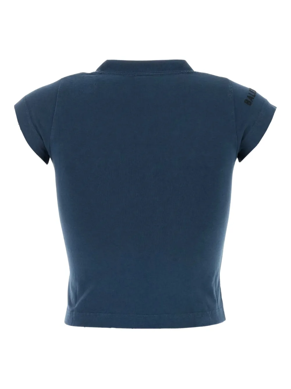Balenciaga T-shirt met logo Blauw