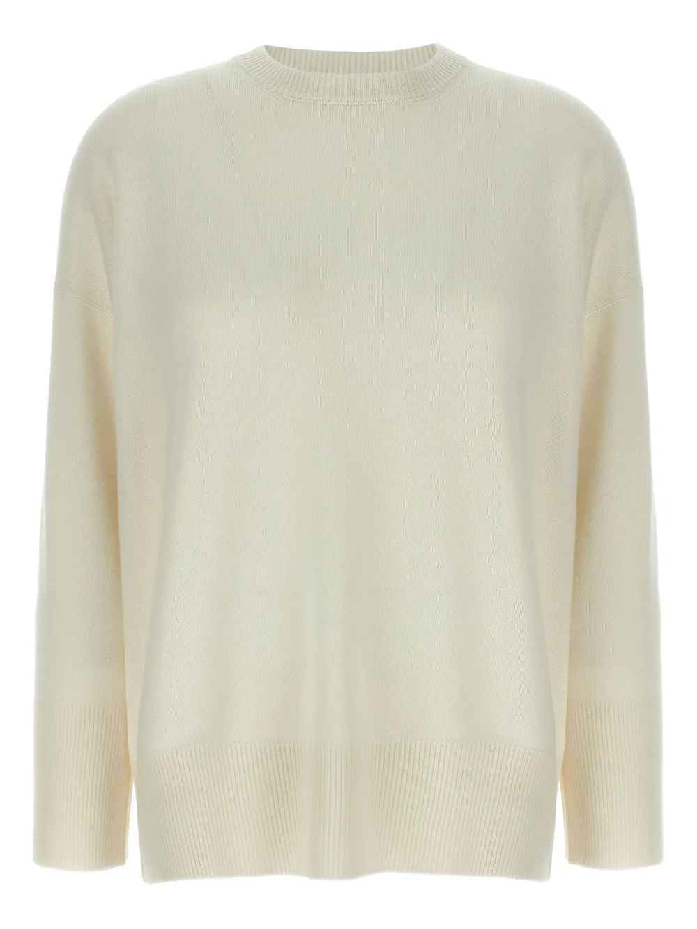 Brunello Cucinelli Kasjmier trui met moniliketting Beige