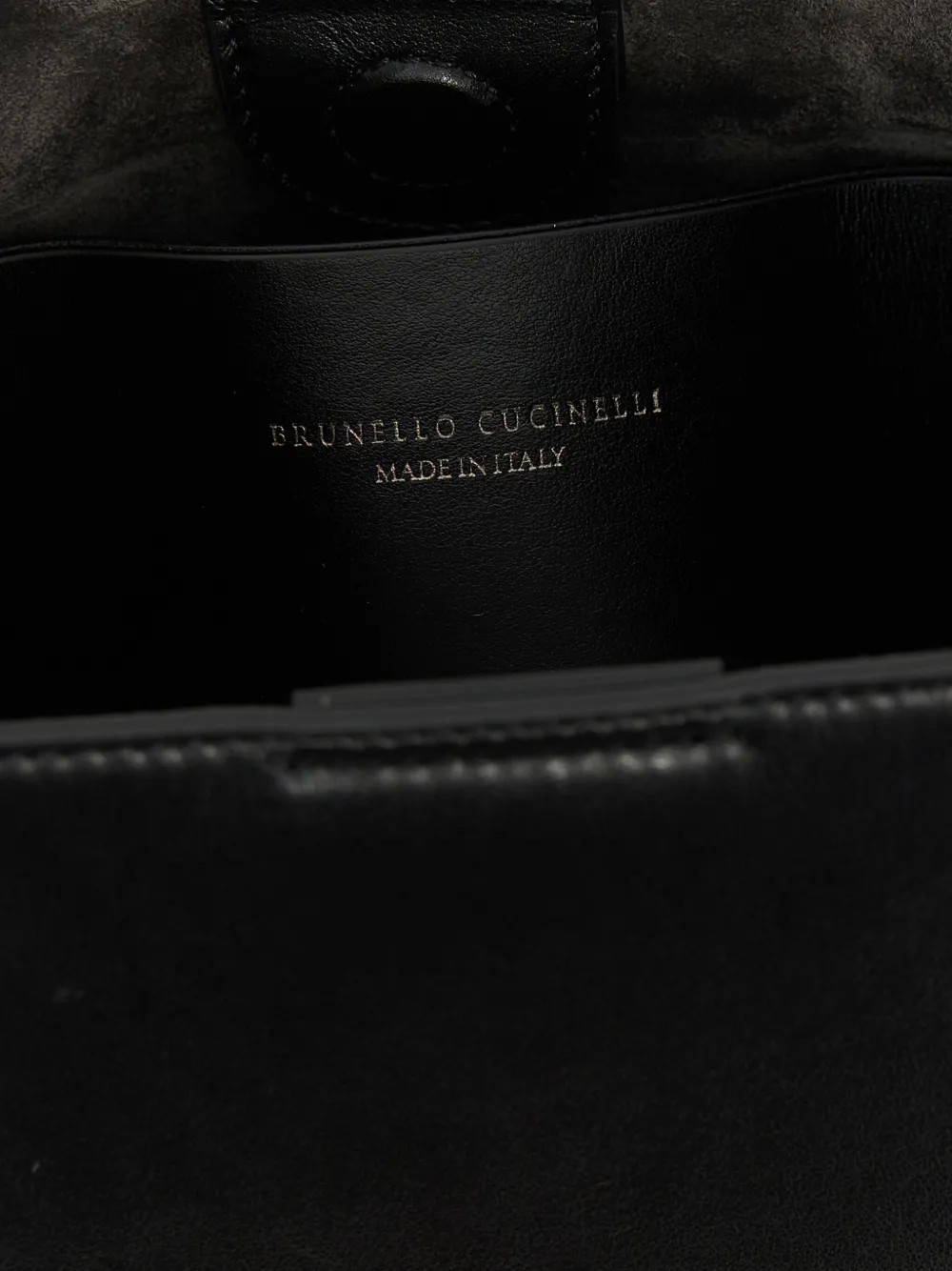 Brunello Cucinelli Essence kleine shopper Zwart