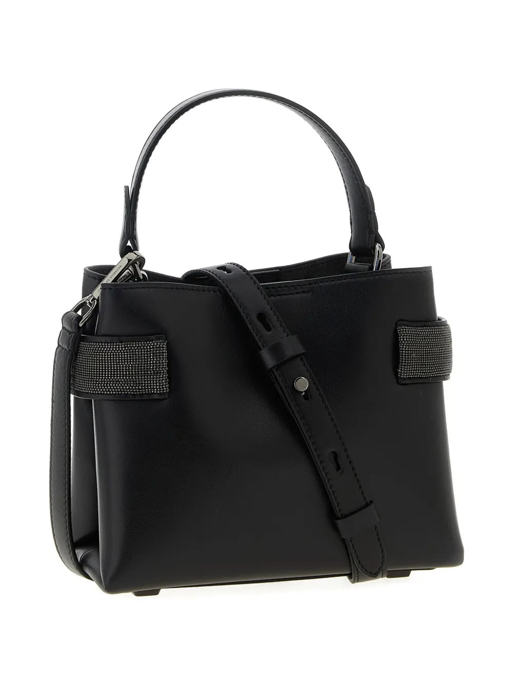 Brunello Cucinelli Essence kleine shopper Zwart