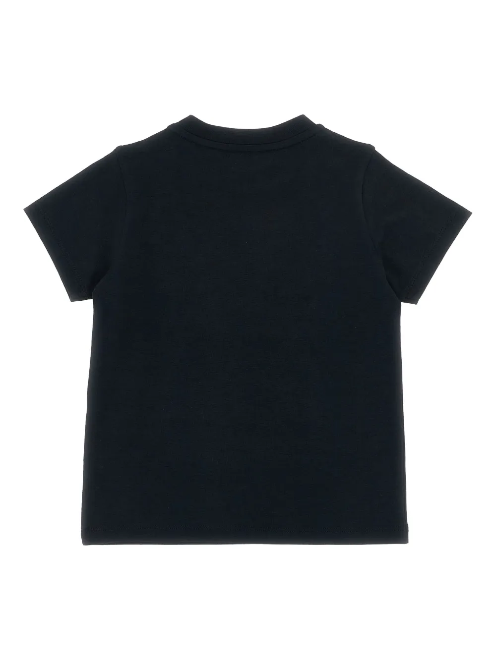 Moncler Enfant T-shirt met logopatch Blauw