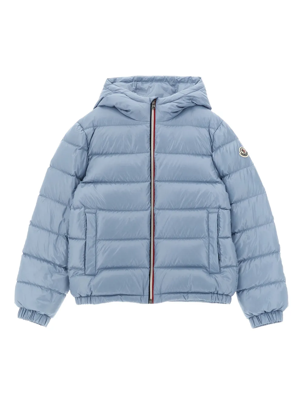 Moncler Enfant Aubert gewatteerd jack met capuchon Blauw
