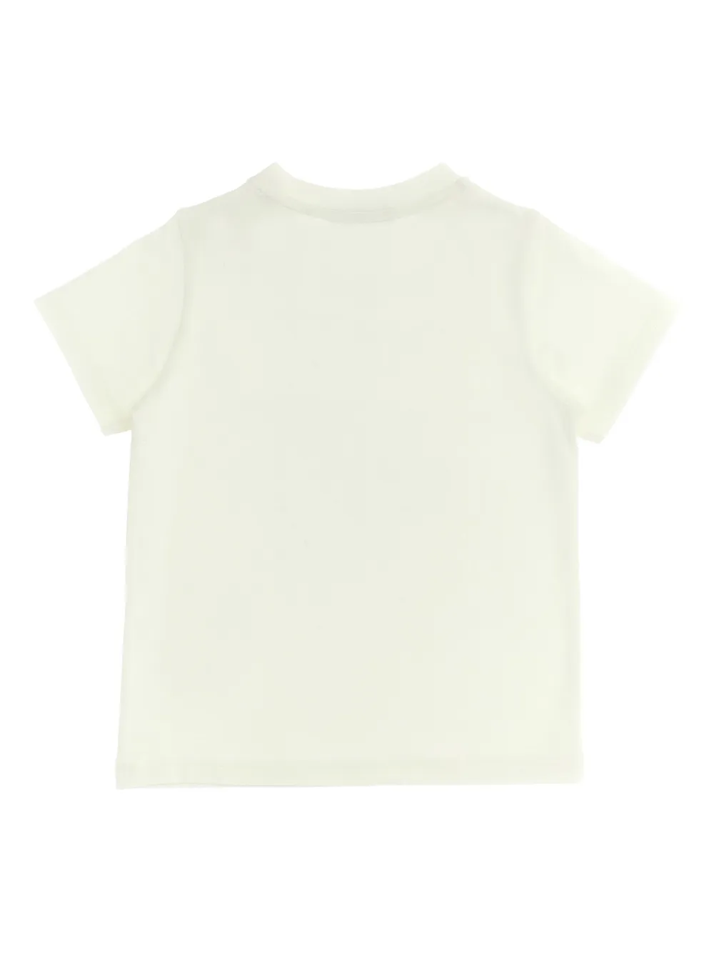 Moncler Enfant T-shirt met logopatch Wit