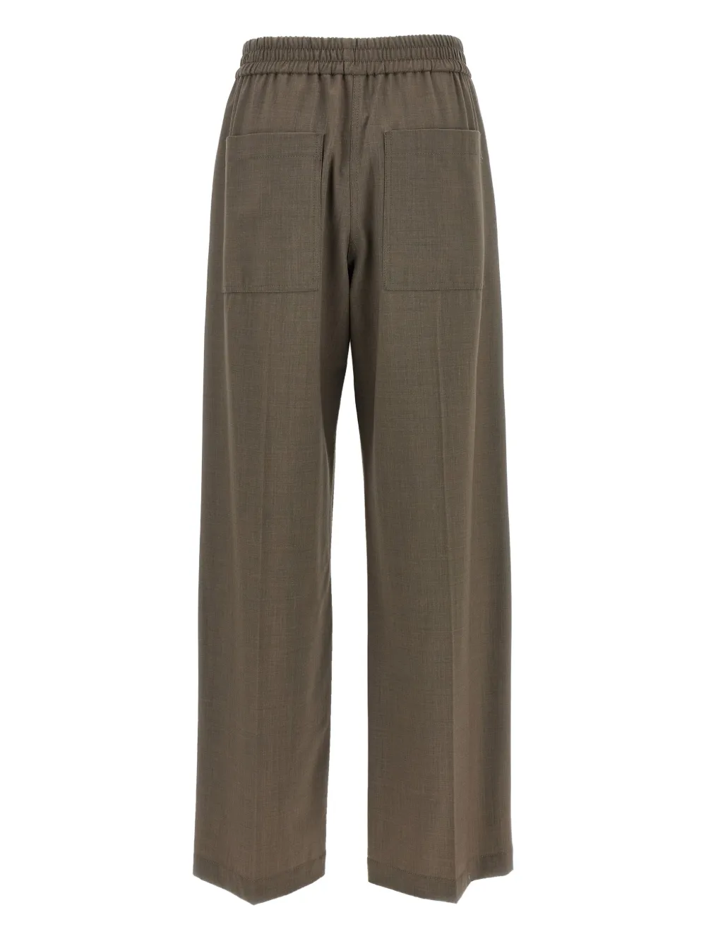 Brunello Cucinelli Trainingsbroek met elastische tailleband Grijs