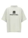 Balenciaga logo-print cotton T-shirt - Grey