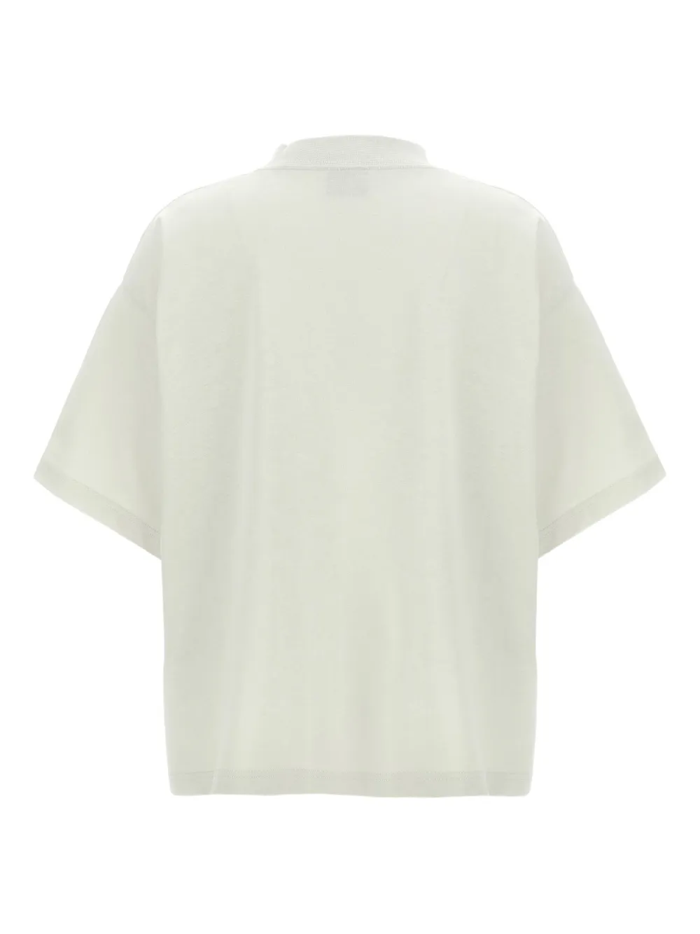Balenciaga Katoenen T-shirt met logoprint Grijs