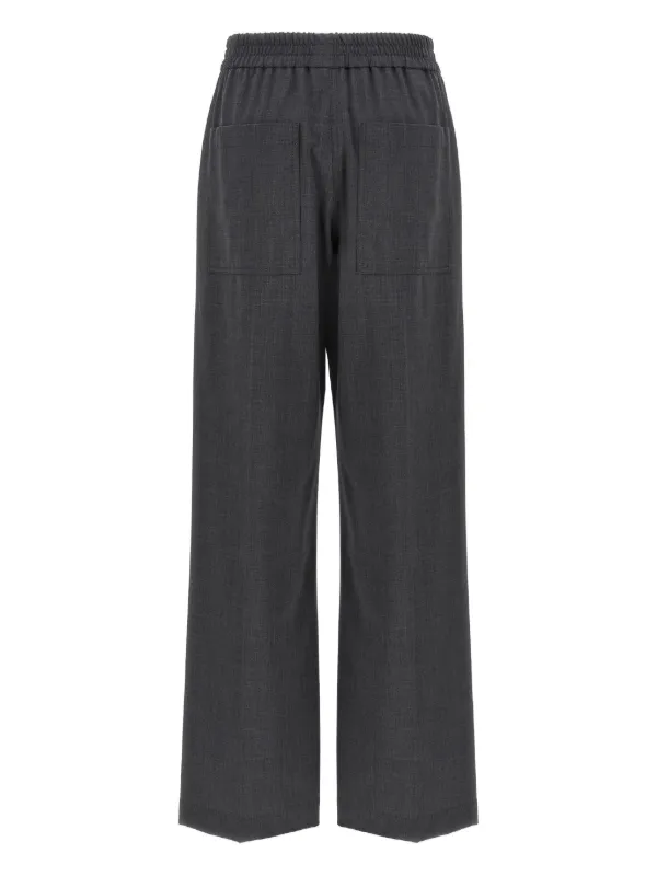 BRUNELLO CUCINELLI カジュアルパンツ Brunello Cucinelli イージーパンツ | グレー | FARFETCH JP