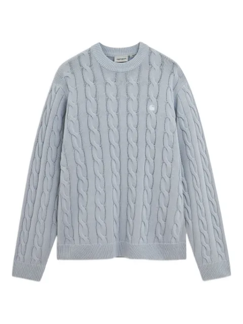 Carhartt WIP suéter en tejido de ochos con cuello redondo
