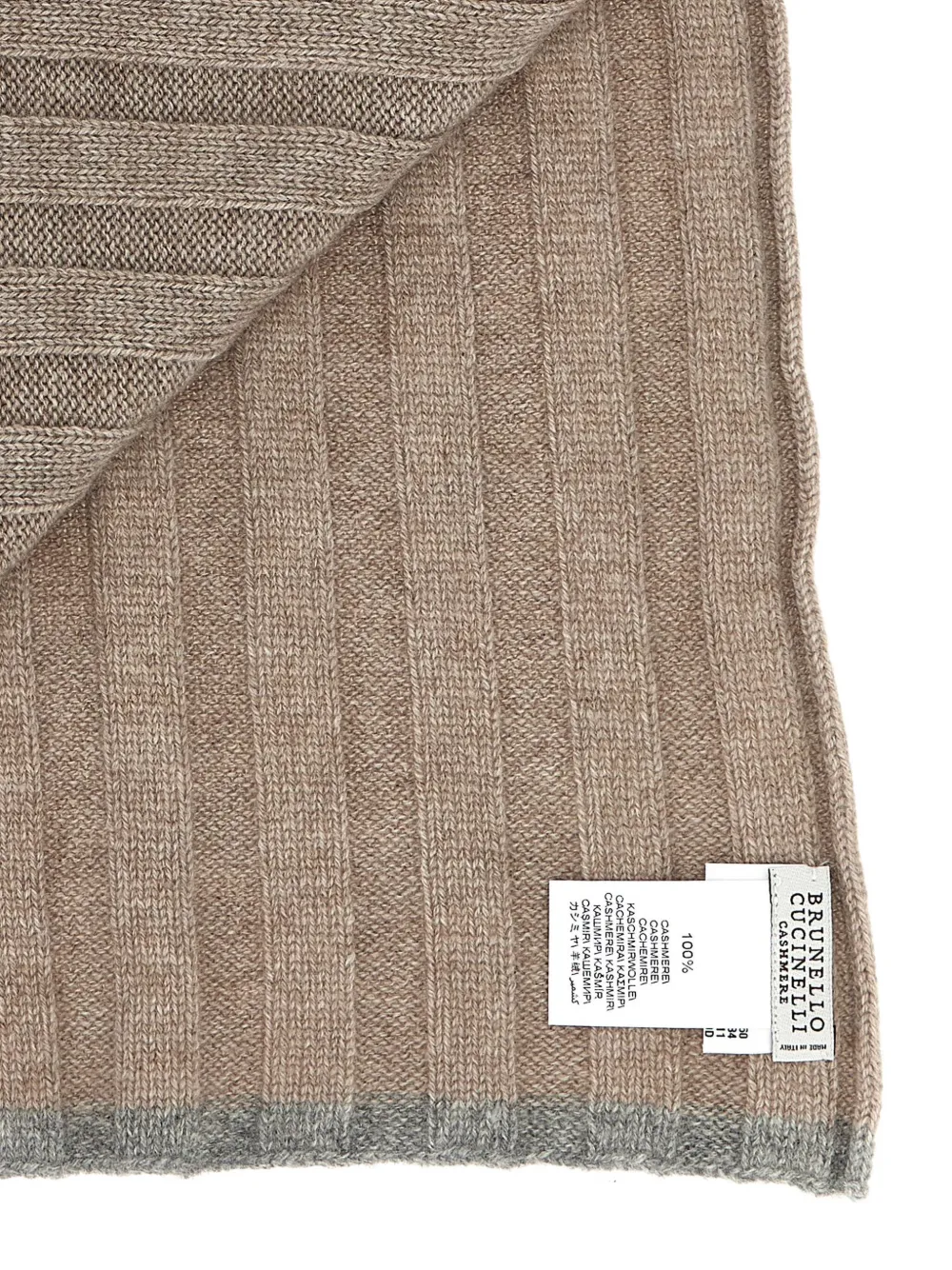 Brunello Cucinelli Kasjmier sjaal Beige