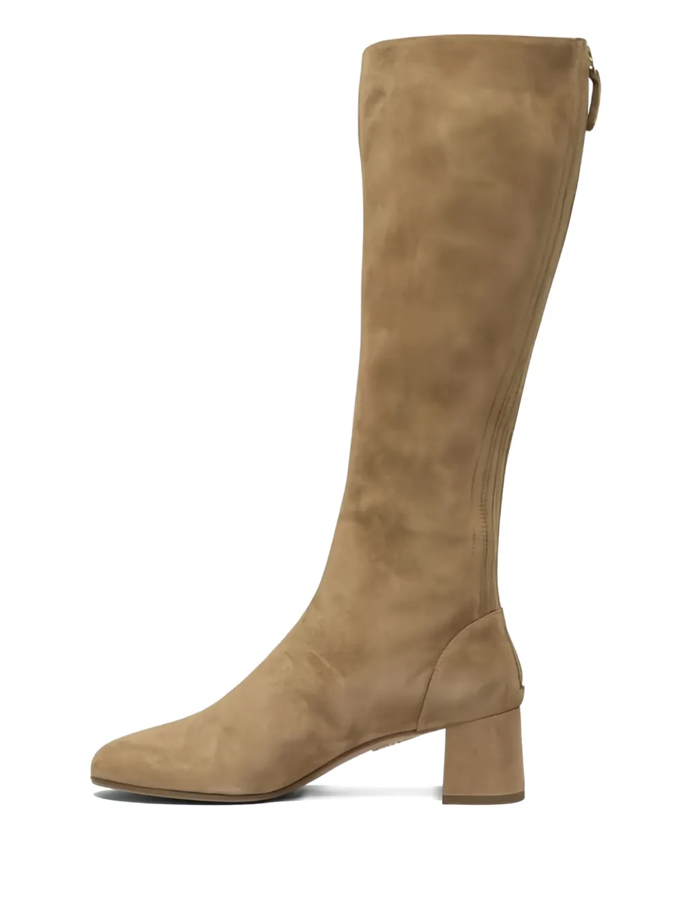 Aquazzura 50mm Saint Honore suede knee-high boots Brown