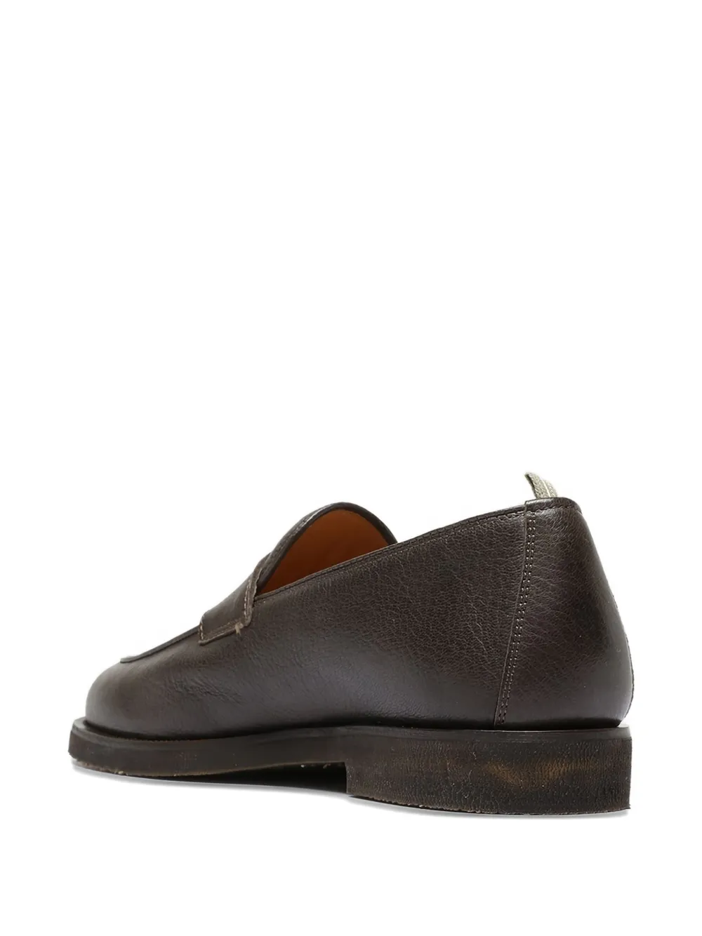 Officine Creative penny leather loafers Brown