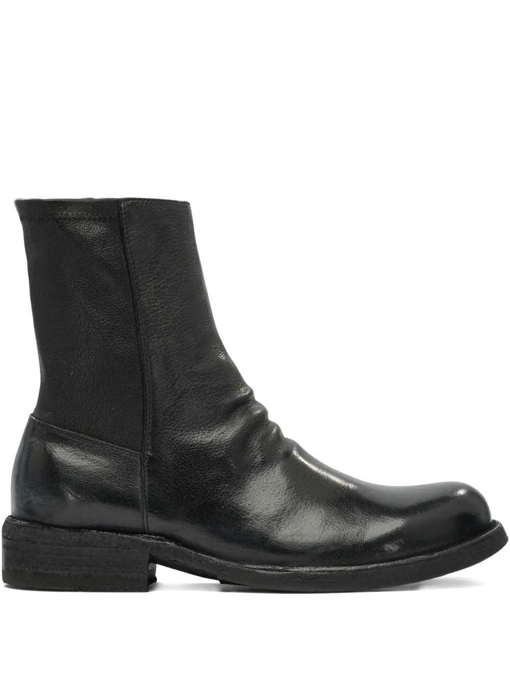 Officine Creative Legrand leather ankle boots Black
