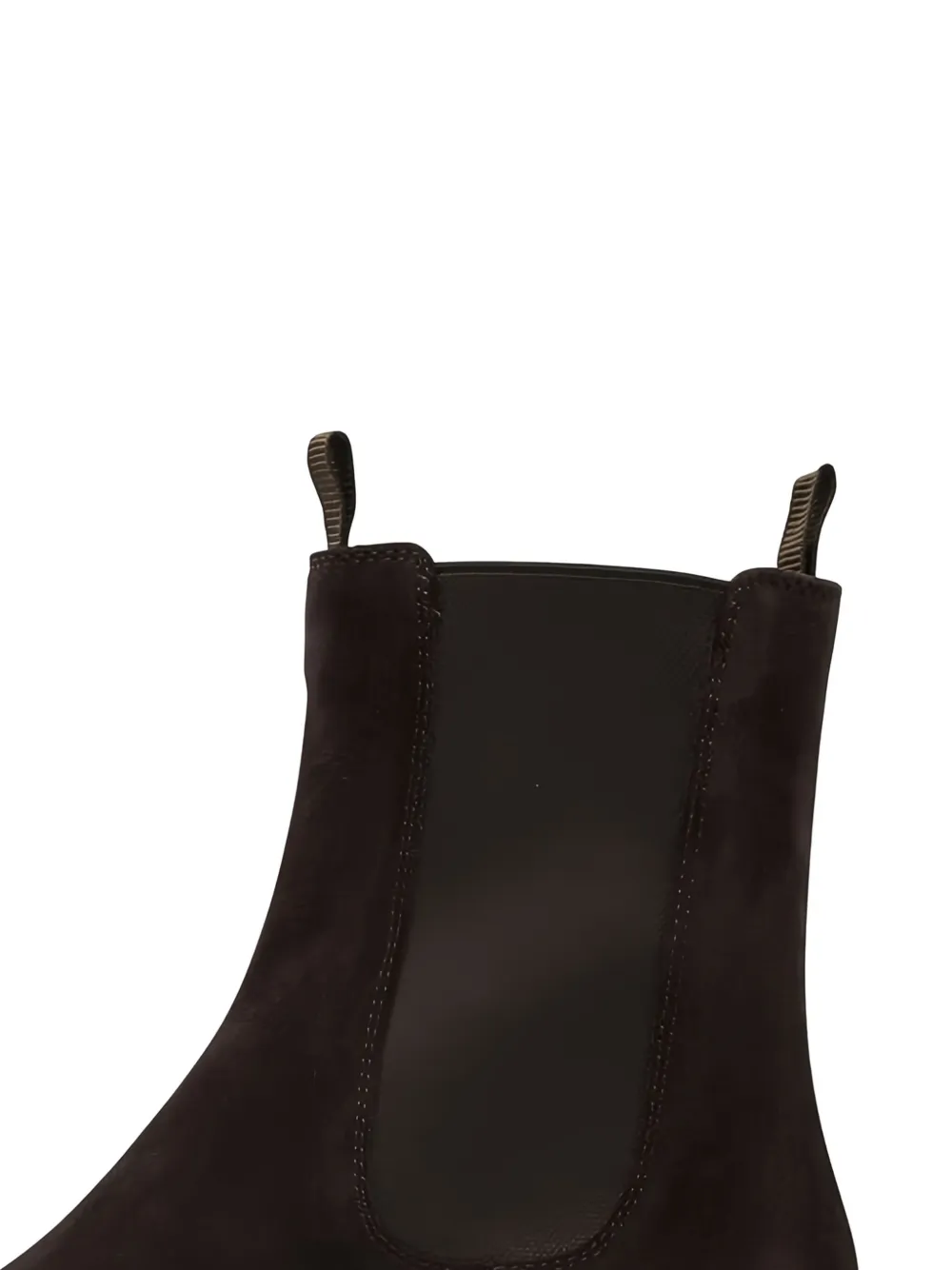 Gianvito Rossi Suede Elastic-insert Boots In Black