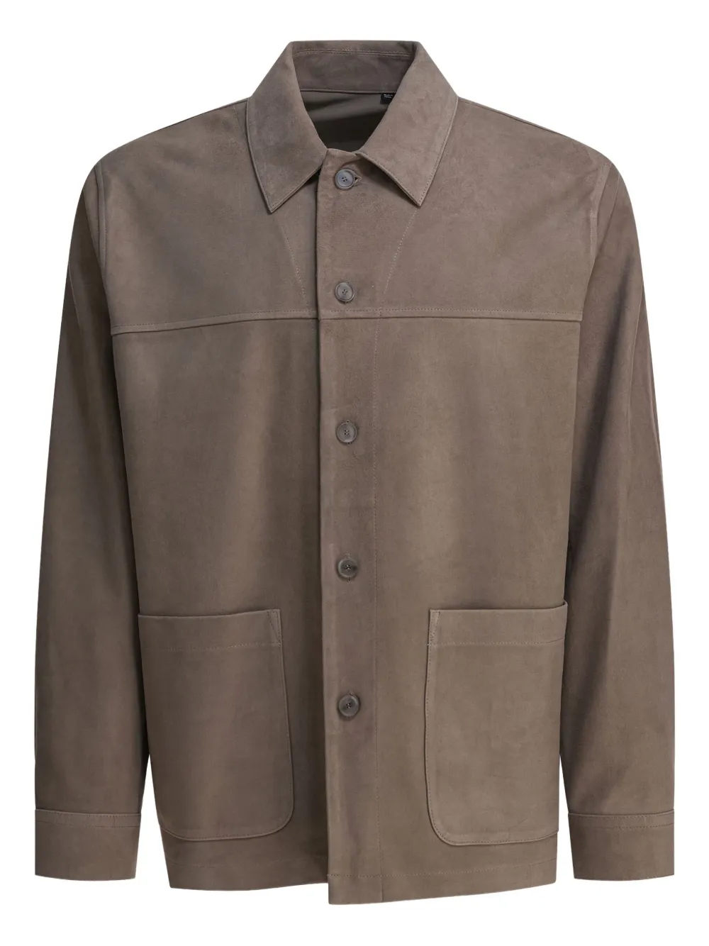 button-down patch-pocket jacket