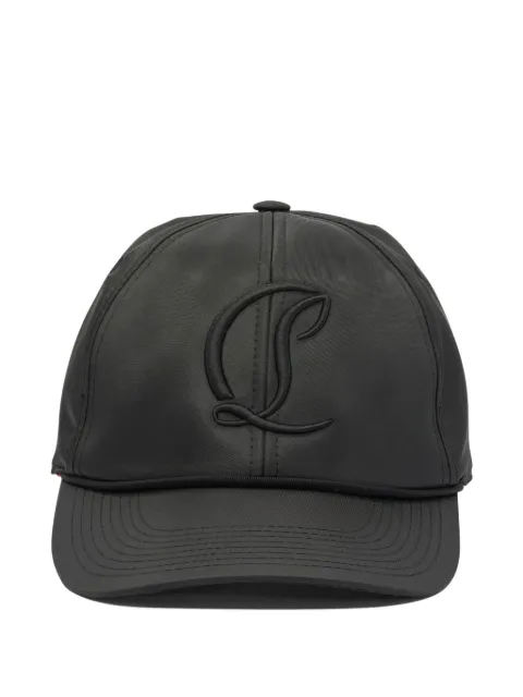 Christian Louboutin logo-embroidered baseball cap