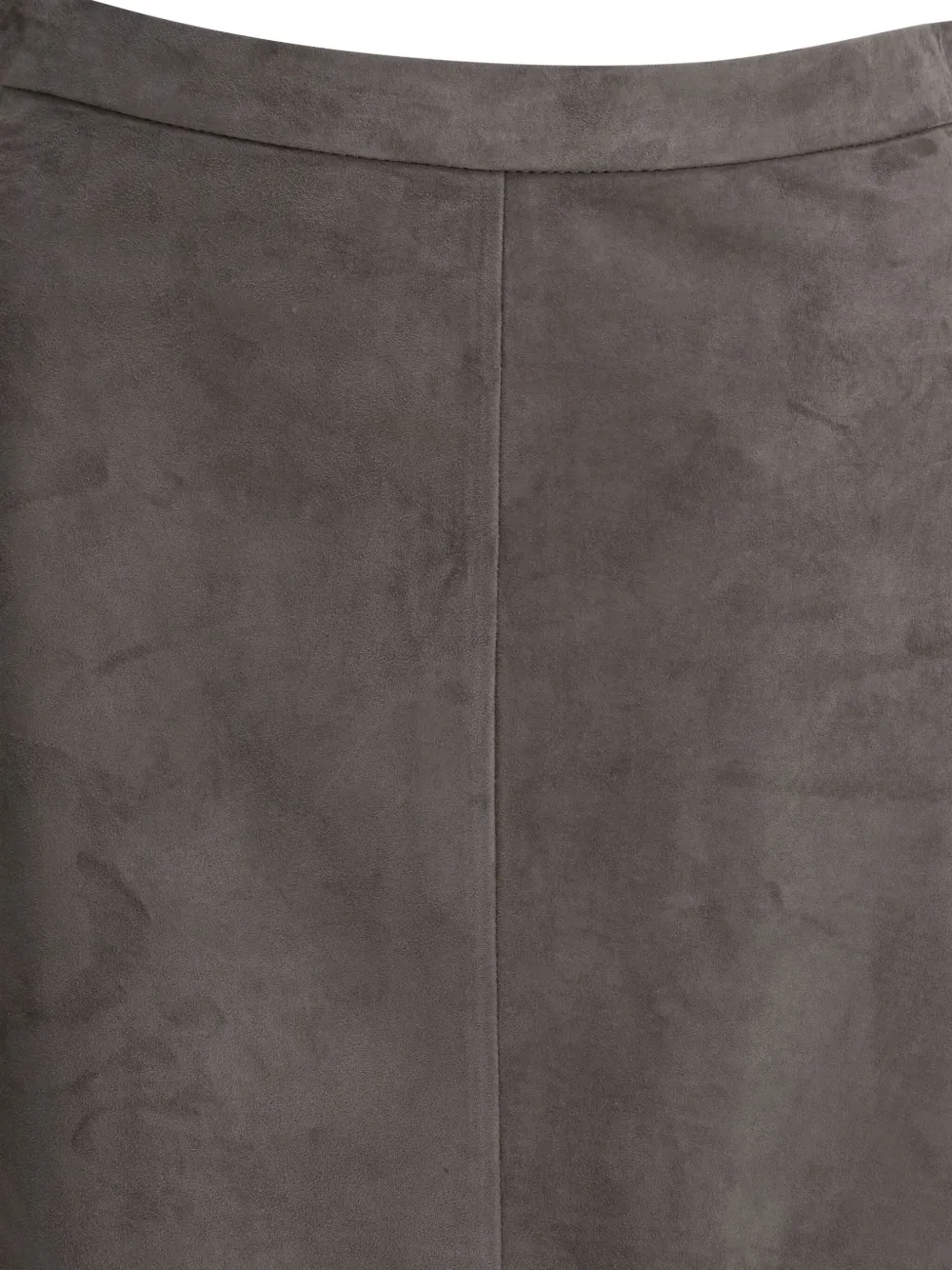 'S Max Mara suede panelled skirt Grijs