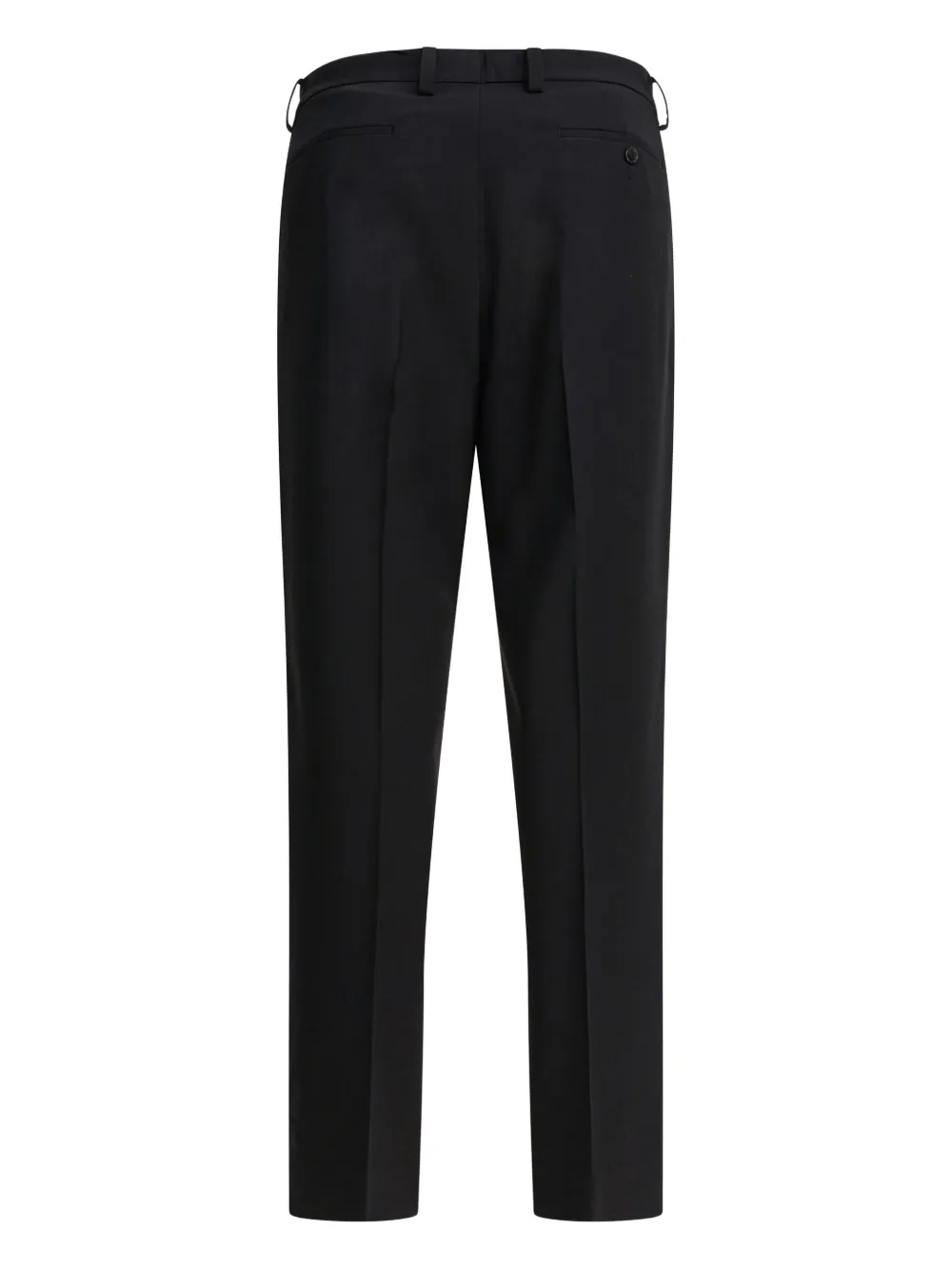 Vince pleated-front trousers - Zwart