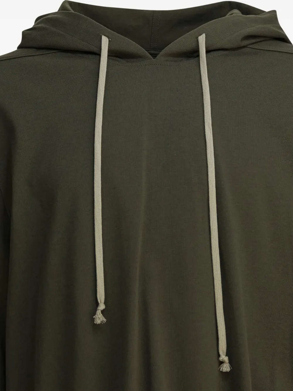 Rick Owens cotton hoodie Groen
