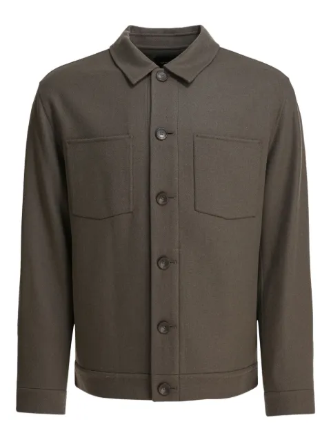 Vince button-front patch-pocket jacket