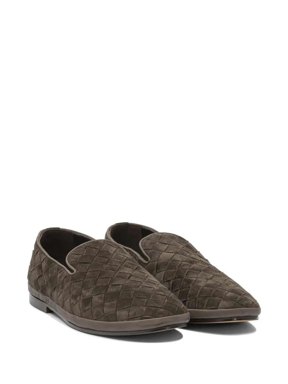Henderson Baracco Leren loafers - Bruin