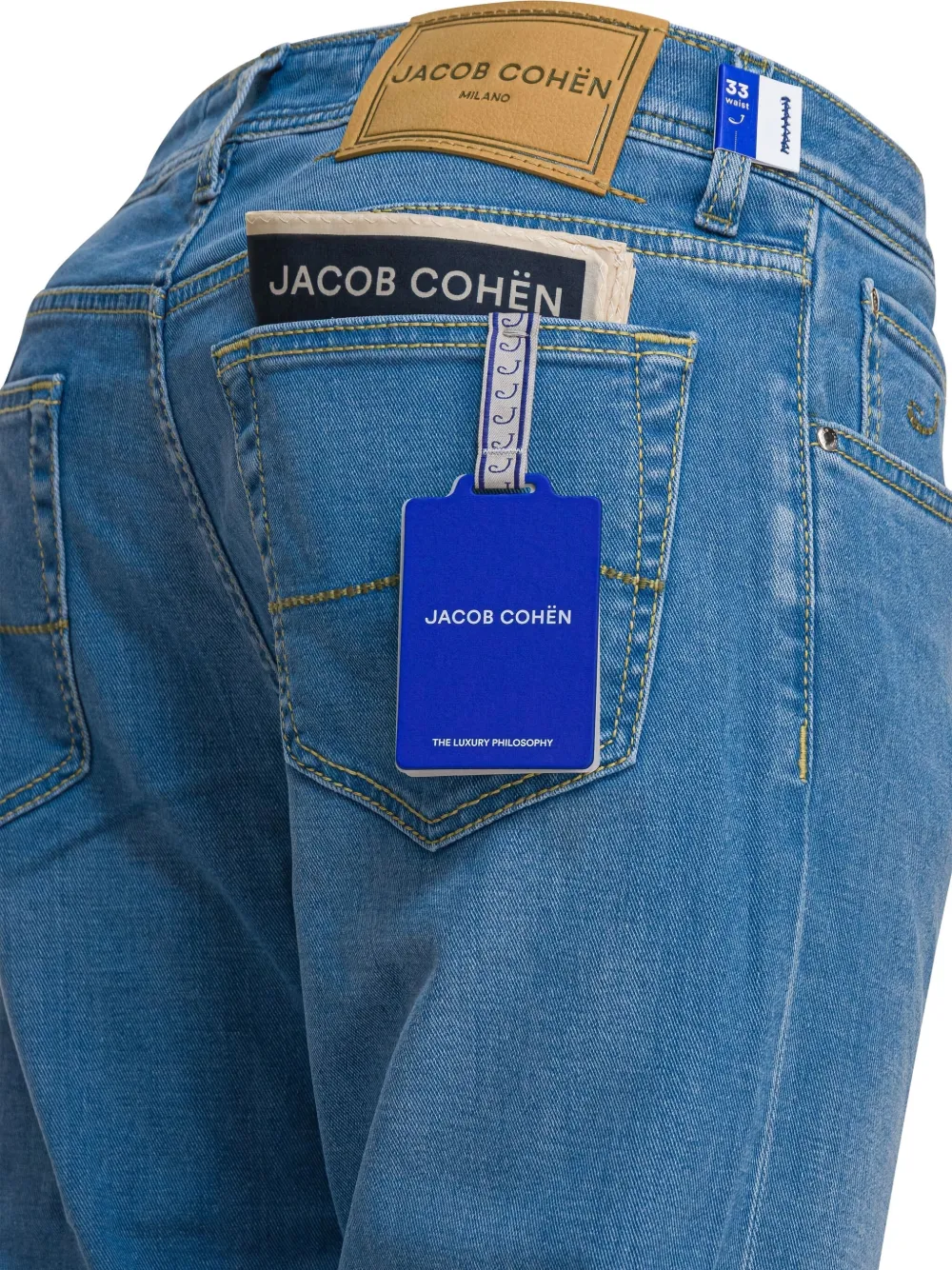 Jacob Cohën Straight jeans Blauw