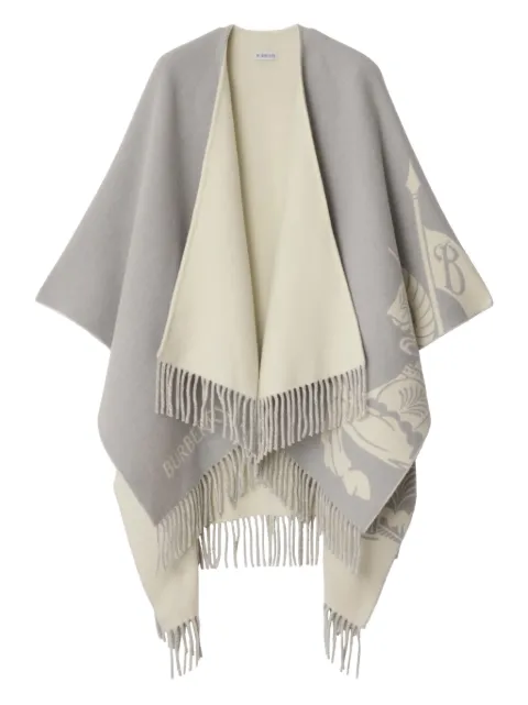 Burberry wool blend scarf