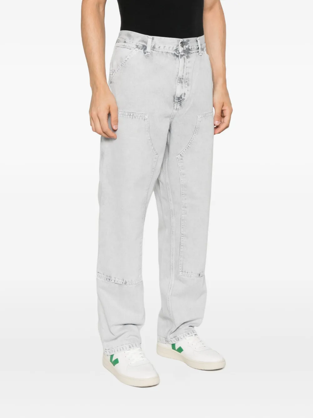 Carhartt WIP Cargo jeans met dubbele knie Blauw