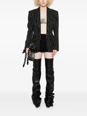 ゴルチェ　トップス FREAK'S STORE｜かぎ針ドッキングレース キャミソール ビスチェ