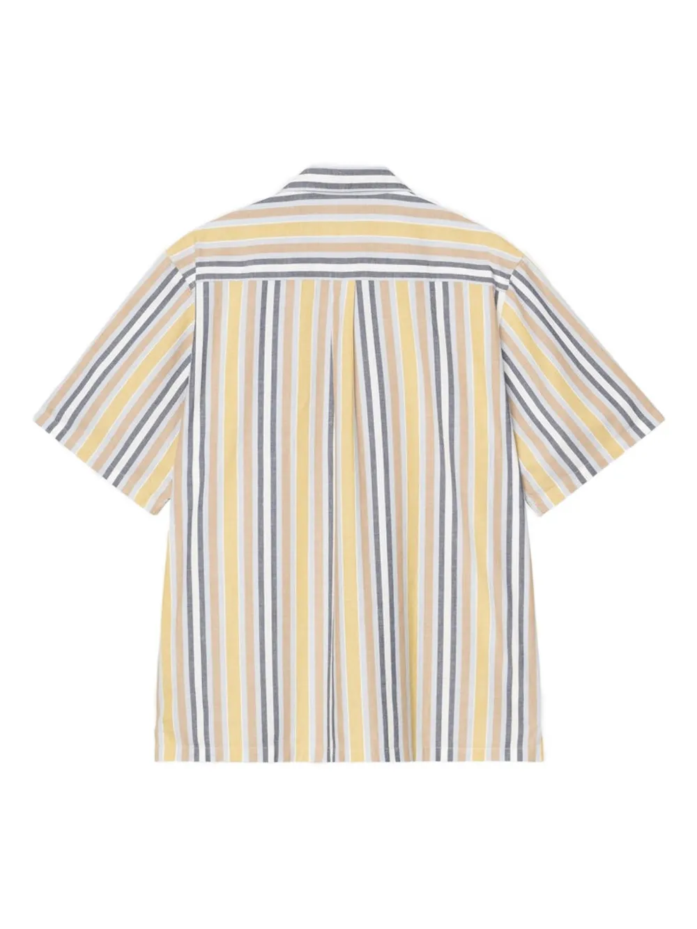 Carhartt WIP stripe short-sleeve shirt - Geel