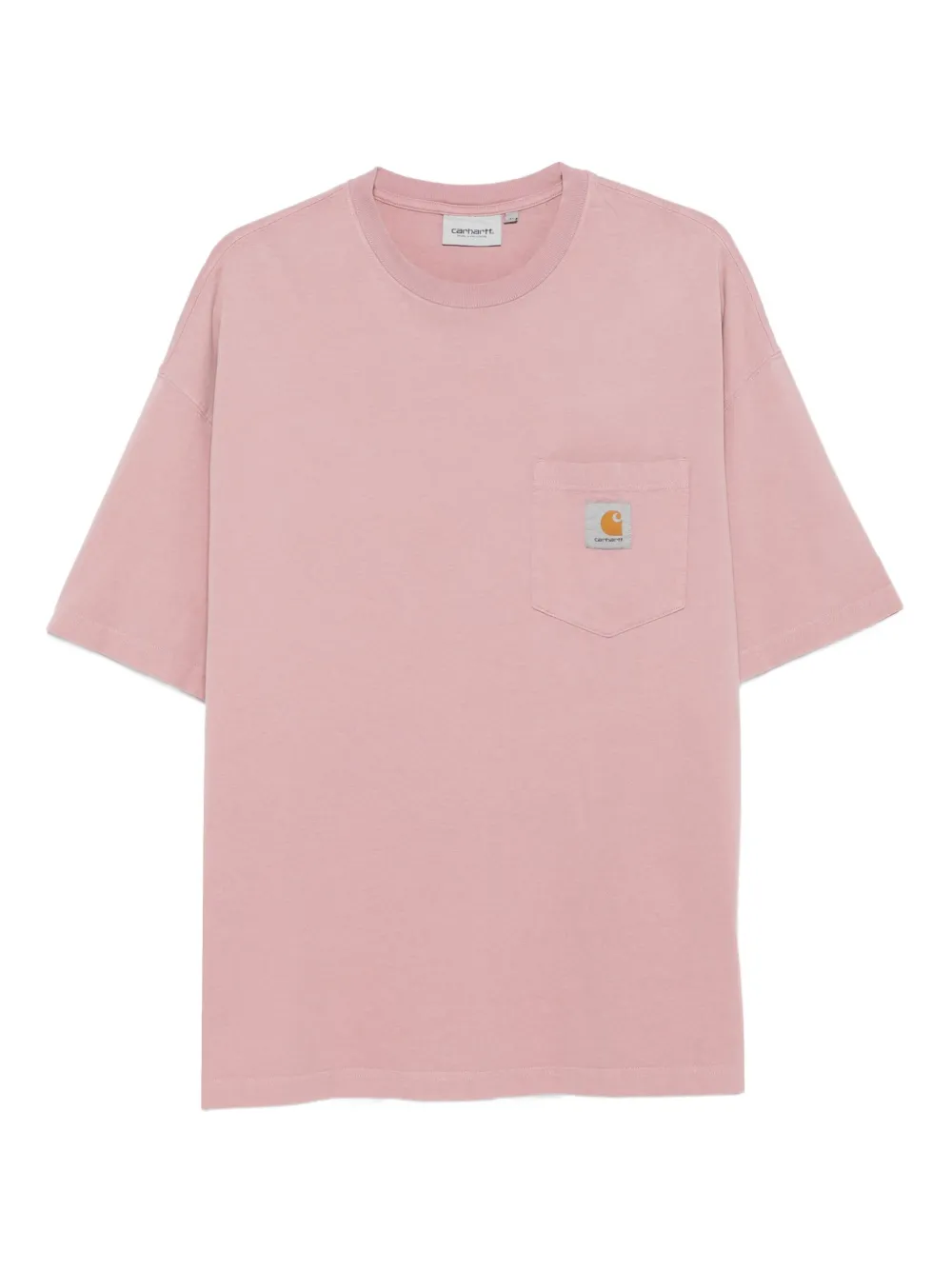Carhartt WIP Hudson T-shirt met zak Roze