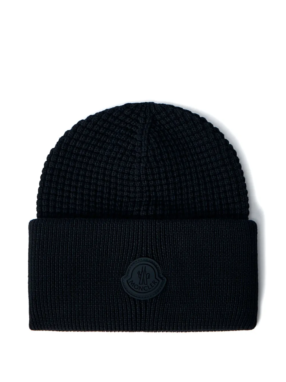Moncler wool beanie Zwart