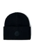 Moncler wool beanie - Black