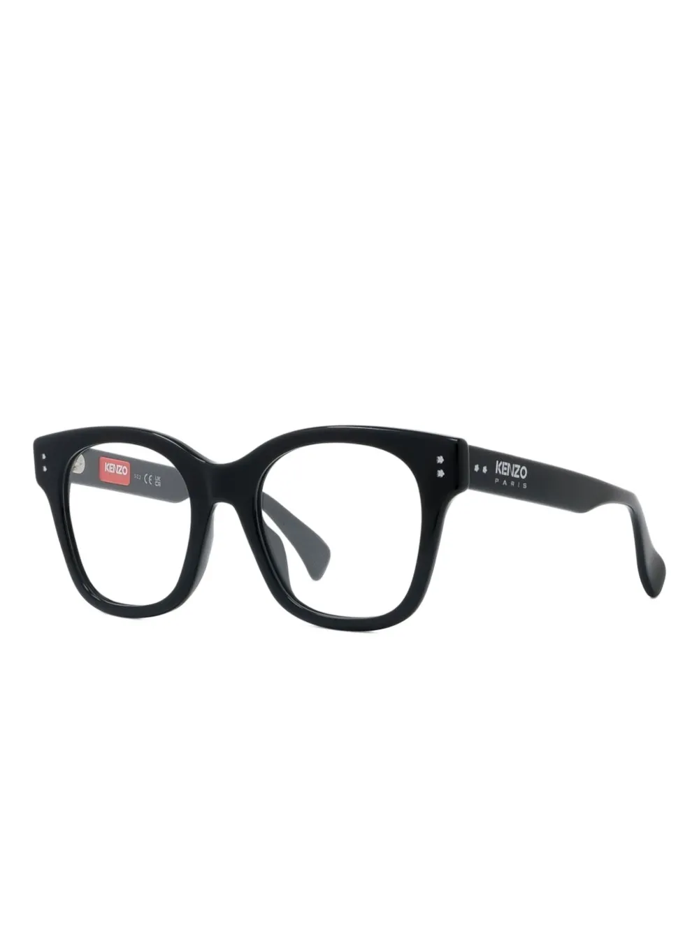 Kenzo Bril met vierkant montuur Zwart