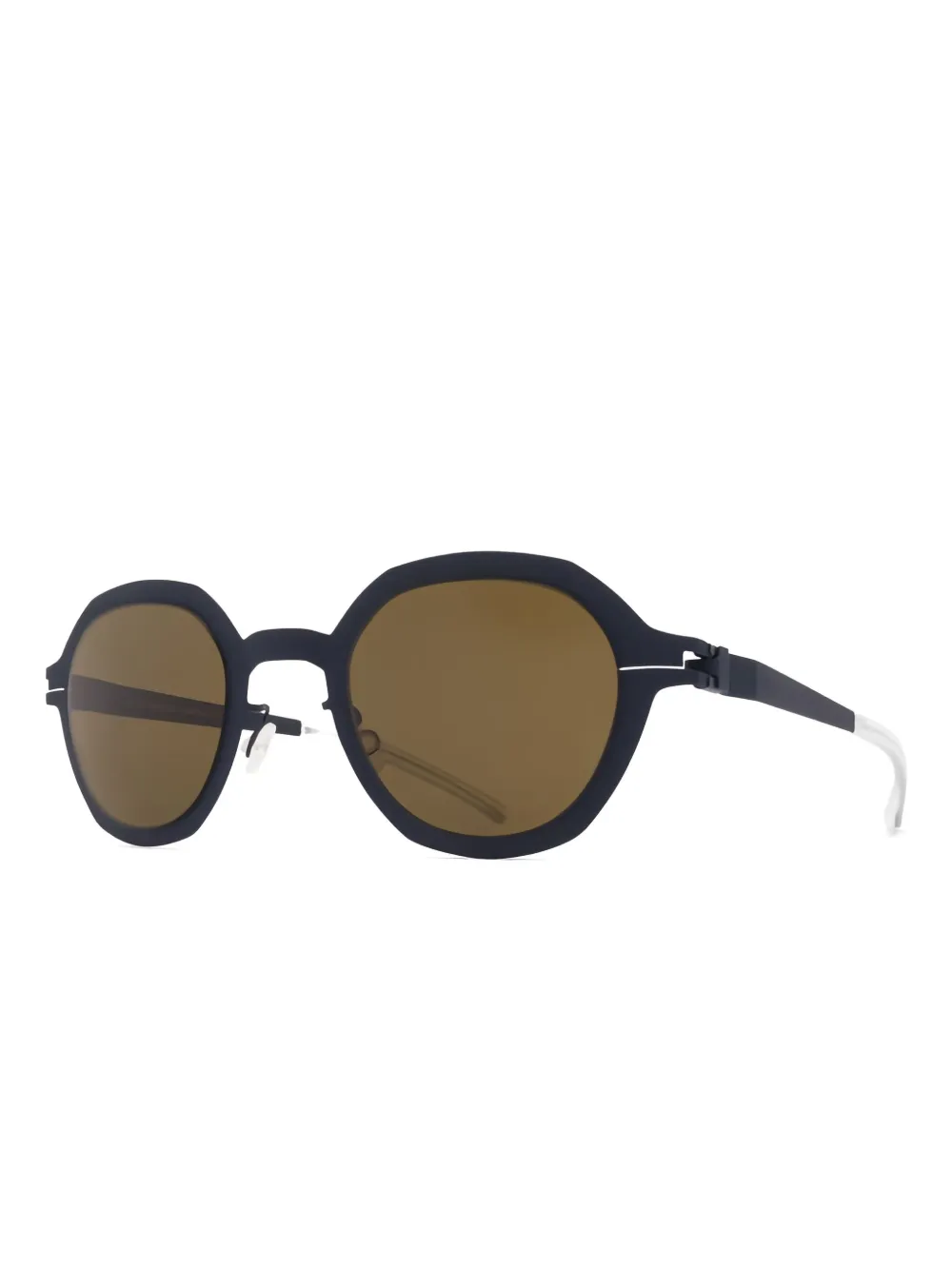 Mykita Maureen circular-frame sunglasses Zwart