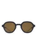 Mykita Maureen circular-frame sunglasses - Black